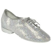 Silver Hologram Full-Sole jazz shoe