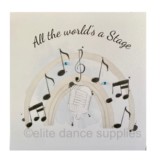 'All the world's a Stage' pack of 6 cards